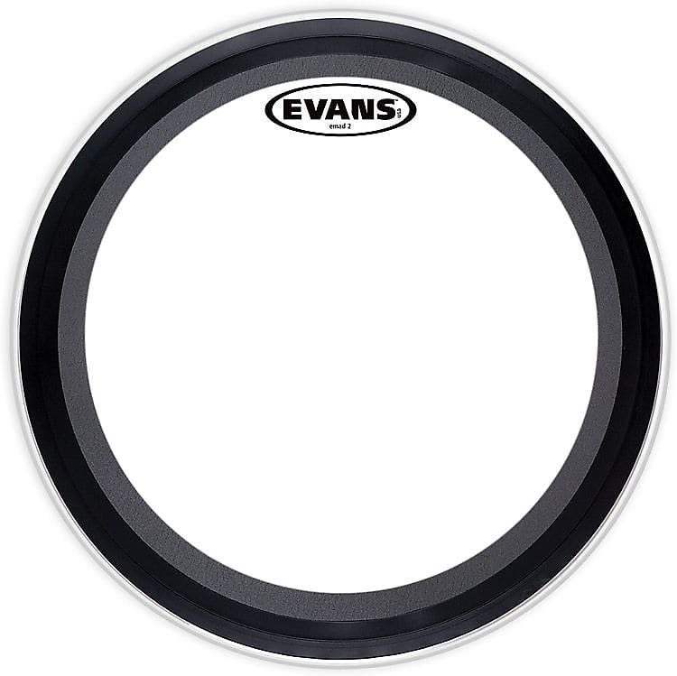 Evans EMAD2 Clear Bass Batter Head - 22 inch image 1