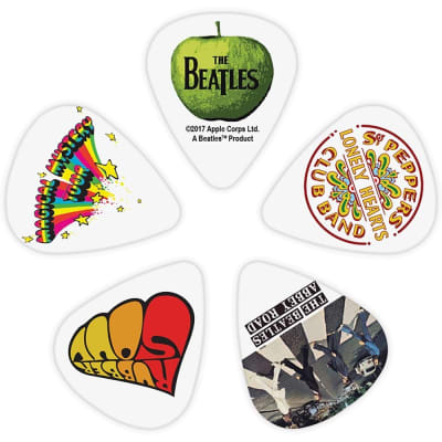 D'Addario Accessories Beatles Guitar Picks, Albums, 10 Pack, Heavy Gauge image 3
