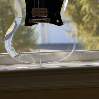 SMG Scale Model Guitars Lucite SG Acrylic Lucite image 10