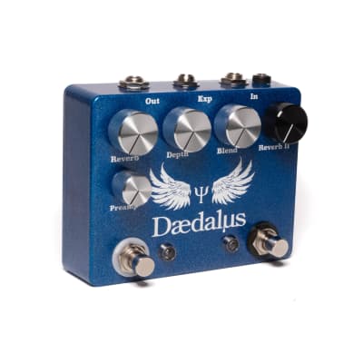 CopperSound Pedals Daedalus Dual Reverb Effects Pedal w/ Expression image 2