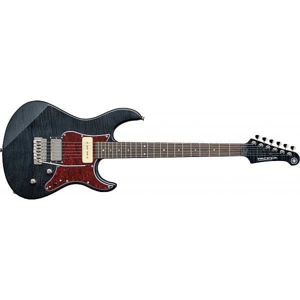 Yamaha Pacífica 611 Electric Guitar Trans Black | Reverb