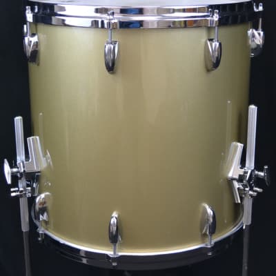 Gretsch 22/13/15/16" USA Custom Drum Set - Gold Mist image 7