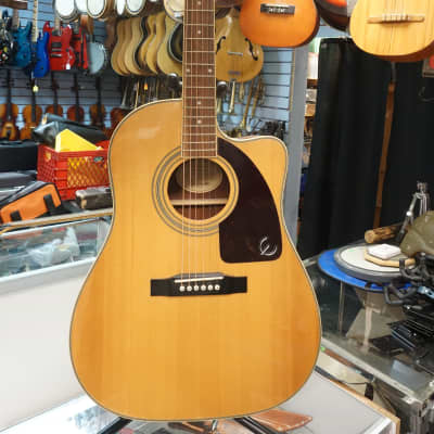 Epiphone aj200sce na guitar Jumbo Acoustic Guitar for sale
