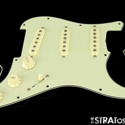 Fender CRAY Strat LOADED PICKGUARD & CUSTOM SHOP PUs Stratocaster Mint Green! imagen 1