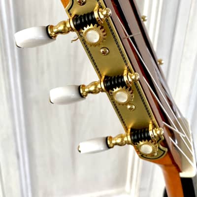 Darren Hippner Especial Barbero Flamenco Guitar Blanca 2023 Free Spanish Cejilla image 6
