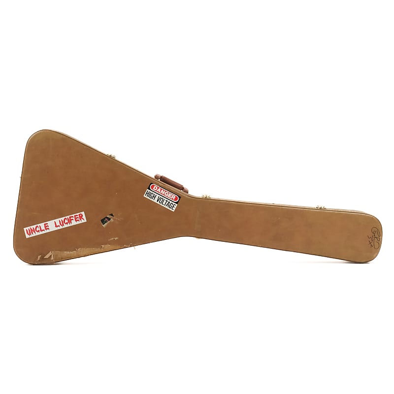 Flying VStyle Guitar Case Owned by Lars Reverb Australia