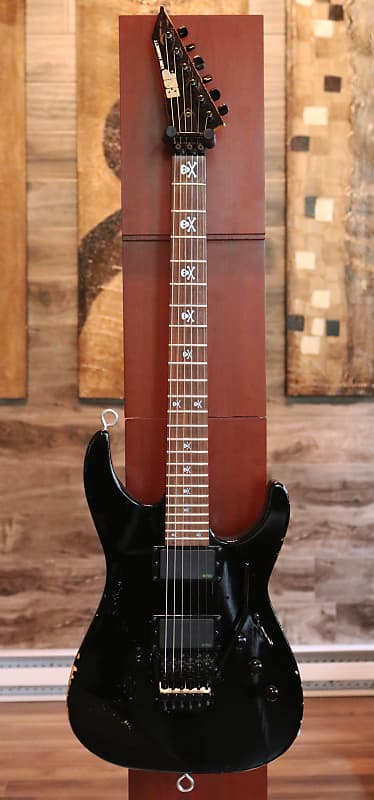 2005 Custom Shop ESP Kirk Hammett Signature KH-2 Factory aged / Signed Artwork by Metallica image 1
