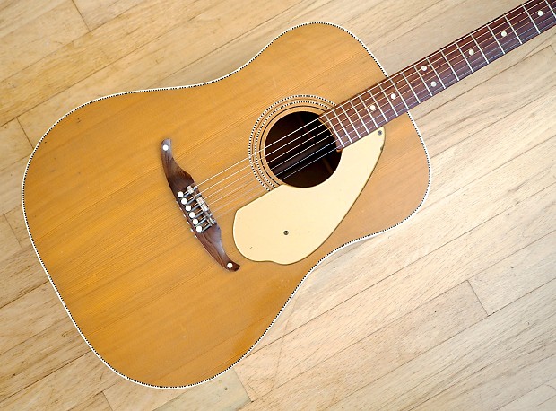 Vintage fender kingman acoustic hot sale guitar