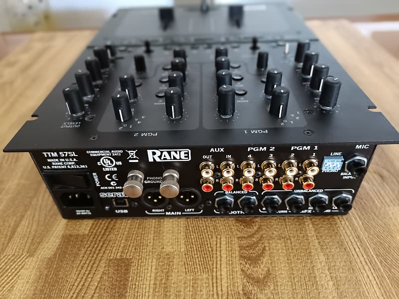 DJ機材 RANE TTM57SL Serato Traktor VirtualDJ Rent DJ Equipment - Rane TTM57SL Serato DJ Mixer Rental