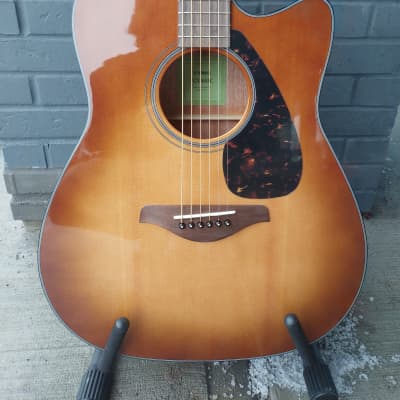 Yamaha FGX800C Acoustic Electric Guitar - Sand Burst for sale