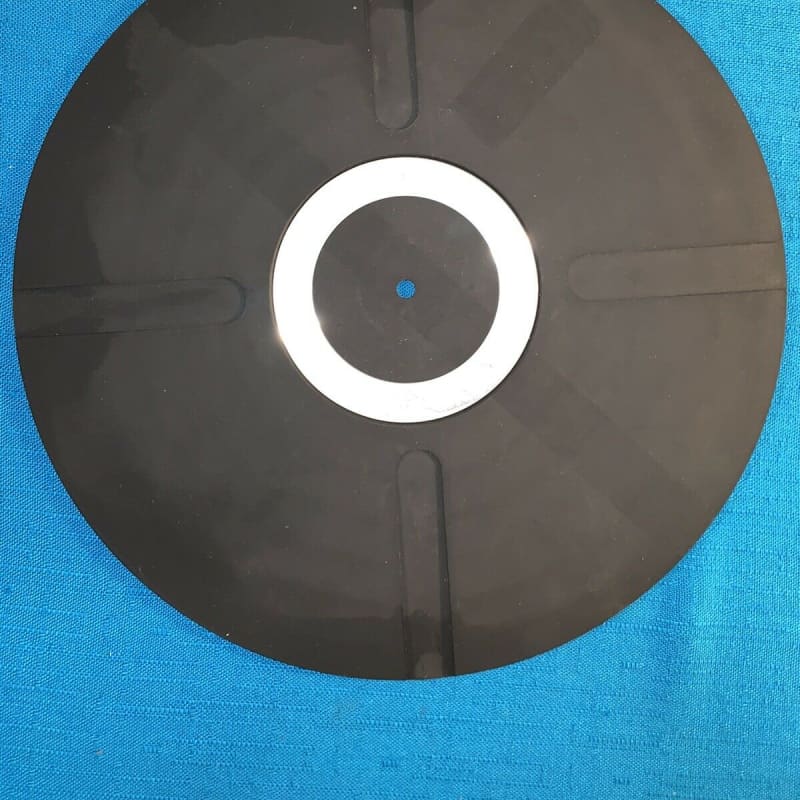 Turntable Lab: Wood Block Record Display —