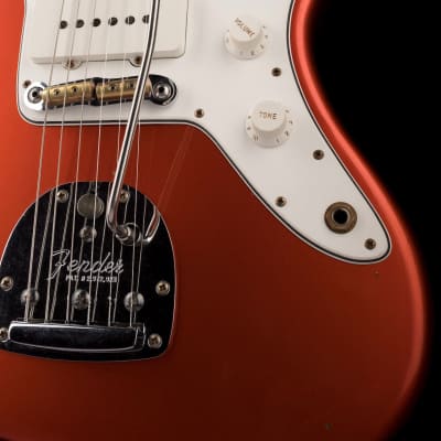 Fender Custom Shop 1966 Jazzmaster Journeyman Relic Candy Tangerine - Truetone Color Set image 8