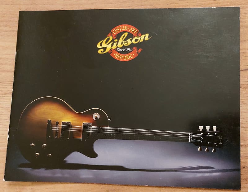 Gibson Historic/Custom 2004 Catalog Reverb