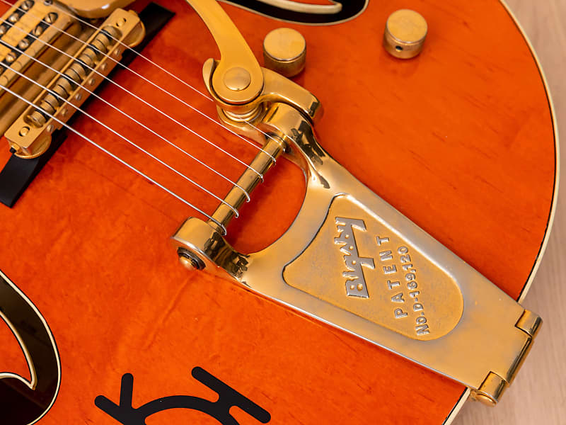 1990 Gretsch 6120W Nashville Chet Atkins Western Orange 100