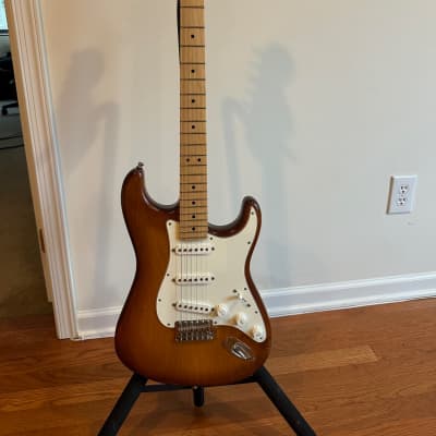 Fender American Special Stratocaster with Maple Fretboard 2012 - Honeyburst with Fender Hardshell Tweed Case for sale