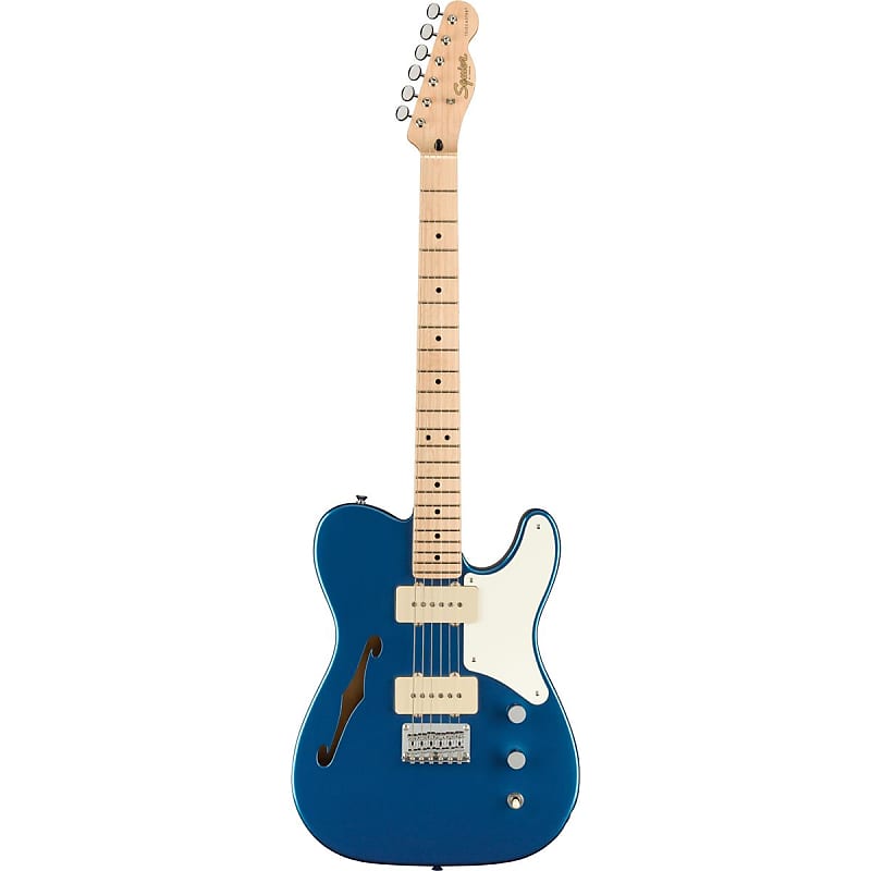 Squier Paranormal Cabronita Telecaster Thinline Electric Guitar, Lake Placid Blue image 1