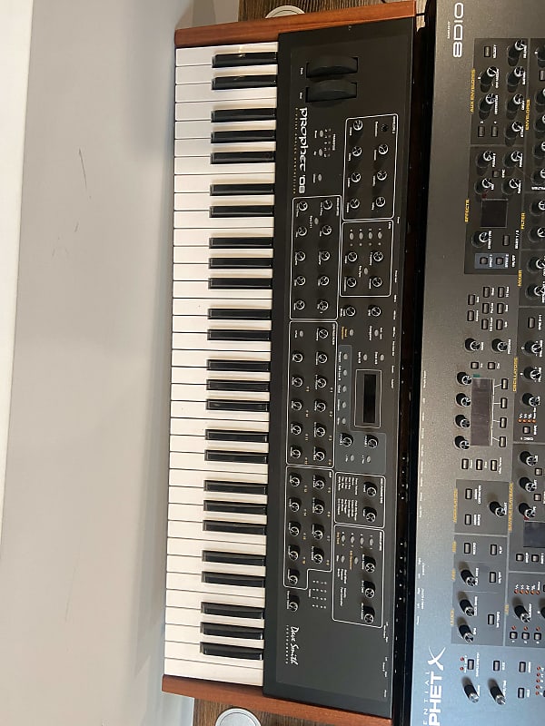 sequential prophet rev2 8 voice analog synthesizer