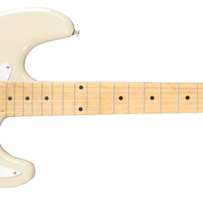 Jay Turser JT-300M-IV 300M Series Double Cutaway Body Maple Neck 6-String Electric Guitar - Ivory image 2
