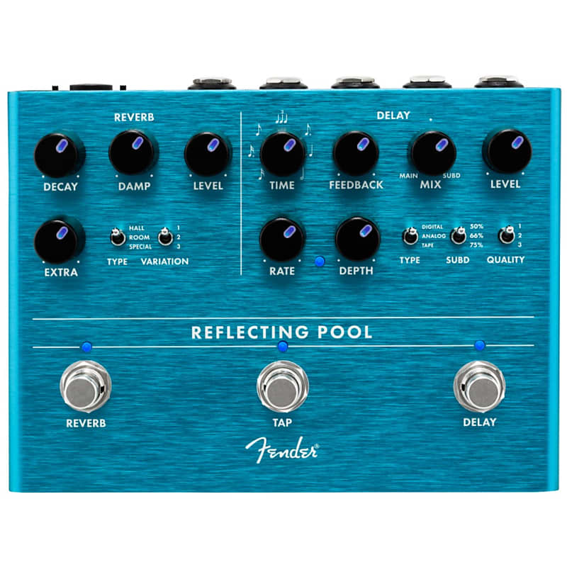 Fender Reflecting Pool - Delay and Reverb Pedal image 1