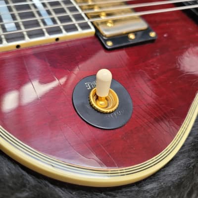 Gibson Custom Shop Jerry Cantrell Signature "Wino" Les Paul Custom (Signed, Aged) 2021 Wine Red image 10