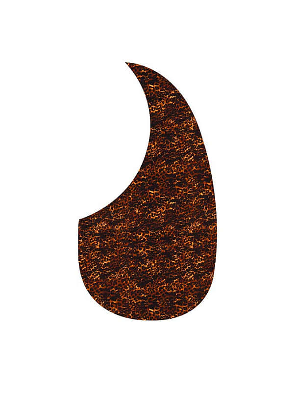 Pickguard Acoustic Teardrop Model Self Adhesive Tiger Reverb Uk