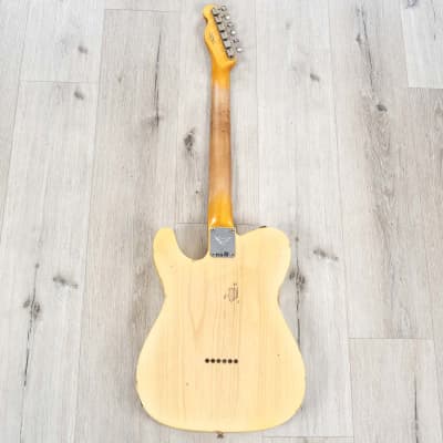 Fender 1960 Telecaster Relic Guitar, Rosewood Fingerboard, Natural Blonde image 5