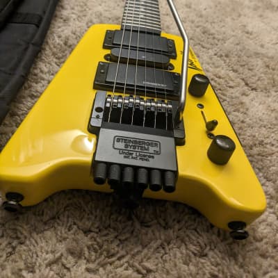 Steinberger Spirit GT-PRO Deluxe Hot Rod Yellow image 5