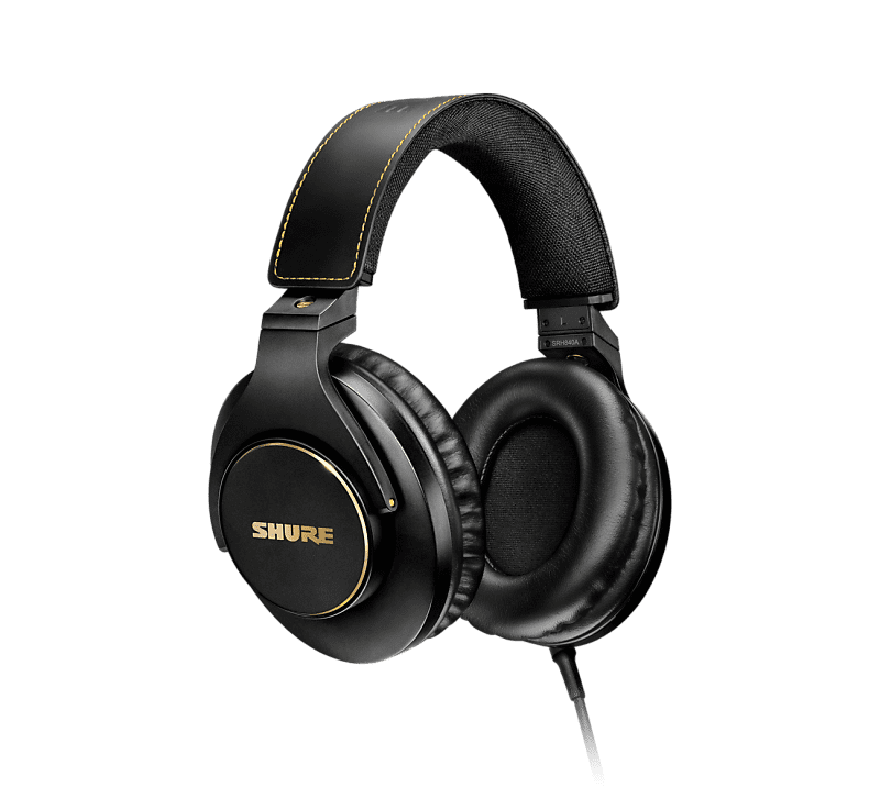 Shure SRH840 Professional Monitoring Headphones  			