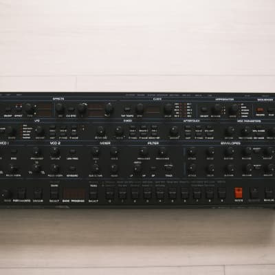 Sequential OB-6 Desktop 6-Voice Polyphonic Synthesizer 2018 - Present - Black with Wood Sides