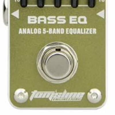 HAO Bass Liner - Bass 5 Band EQ Preamp - Teal Metallic | Reverb Canada