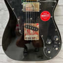 Fender Squier Classic Vibe '70s Reissue Telecaster Custom Guitar, Black - DEMO