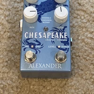 Reverb.com listing, price, conditions, and images for alexander-pedals-chesapeake-stereo-chorus-vibrato