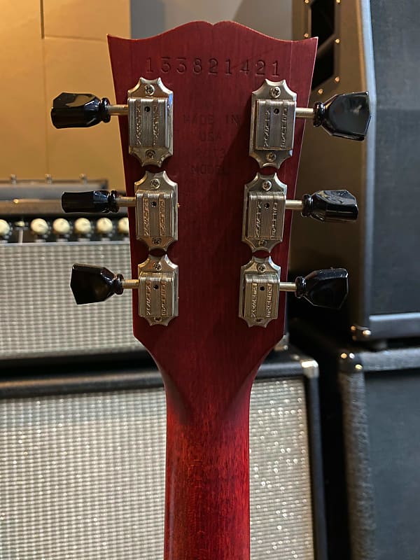 Gibson SGJ modified with Bigsby Lefty / Left-handed 2013 Cherry