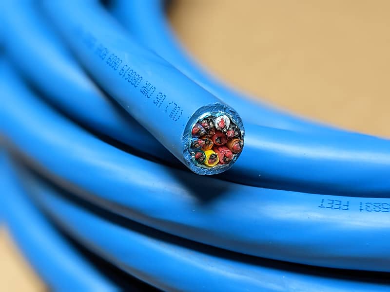 Gepco 30 feet GA61812GFC GepFlex 12pair 22 AWG Balanced Reverb