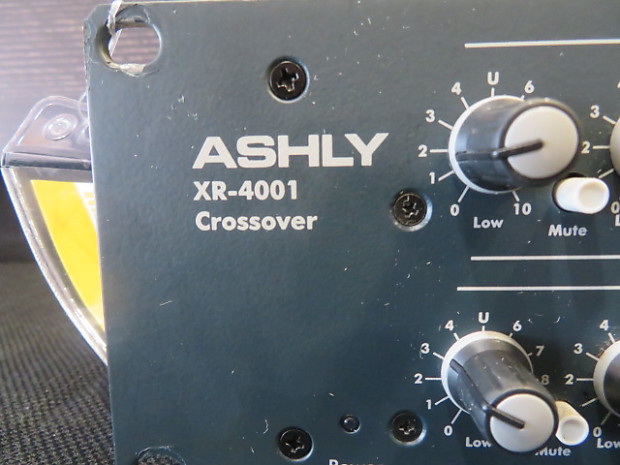 Ashly XR-4001 4 Way Crossover | Reverb