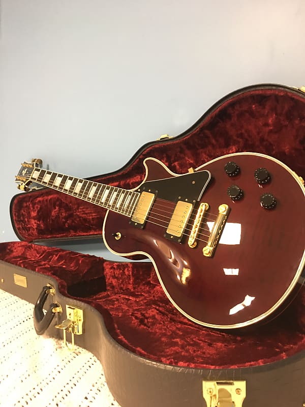 History TH-LC Single Cut Les Paul Custom 2015 Wine Red Fujigen Japan FGN  MIJ LP