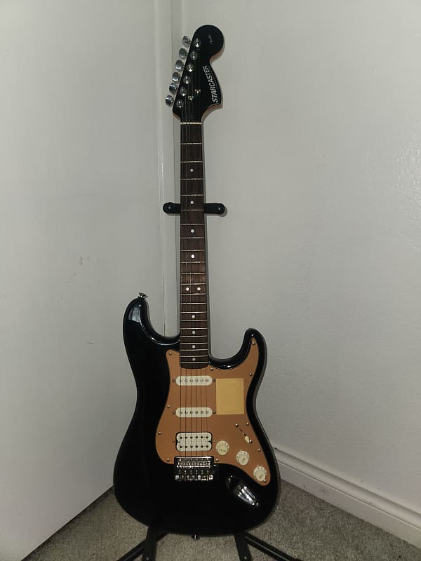 Starcaster by Fender Stratocaster 2000s - Black image 1