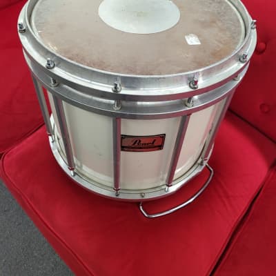 Pearl Marching Tenor Drum 12x14 - White image 2