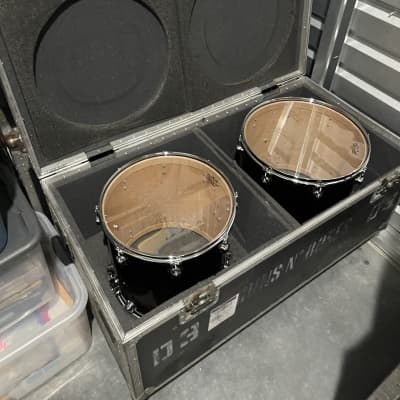 Frank Ferrer's Guns 'n' Roses DW 2017 - Red Sparkle Lacquer Complete Set! 24,13,16,18 image 12