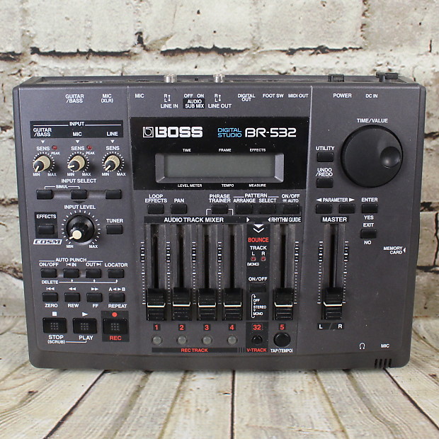 Boss BR-532 Digital Studio Compact 4-Track Recorder image 1