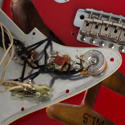Fender  Stratocaster Custom Shop Solid Body Electric Guitar (1999), ser. #R6758, tweed hard shell case. image 15