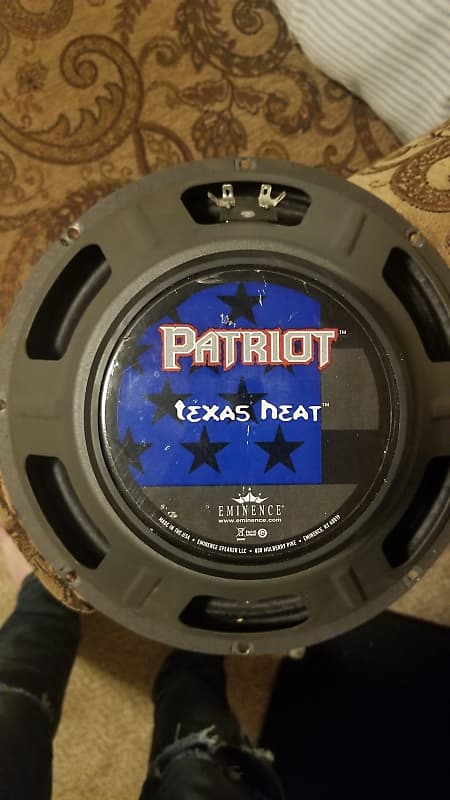 Eminence Patriot Texas Heat 12 150w 8 Ohm Speaker Reverb 3832