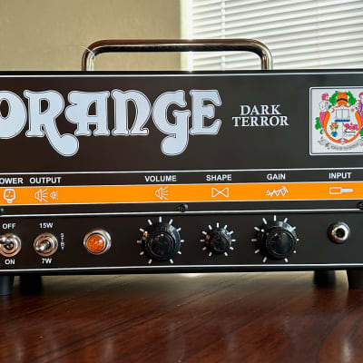 Orange Dark Terror 真空管アンプ 15W Amazon.com: Orange Dark Terror 15/7 Watt Hi-Gain Tube Head