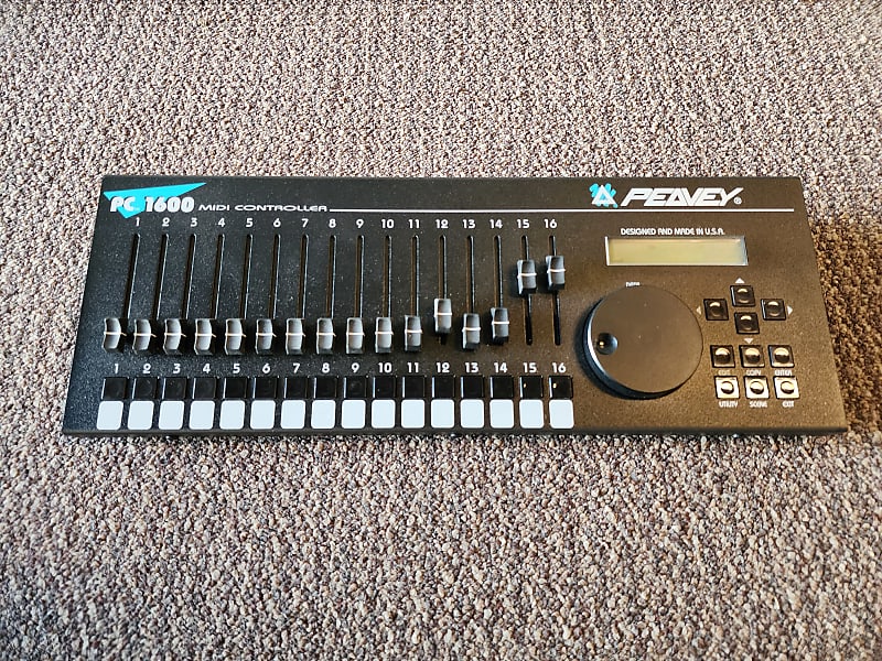 Peavey Pc1600 midi controller