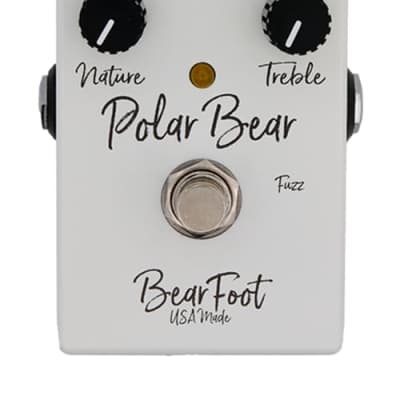 Reverb.com listing, price, conditions, and images for bearfoot-fx-arctic-white-fuzz