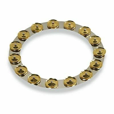 LP 14" Tambo-Ring Stainless with Brass Jingles image 1