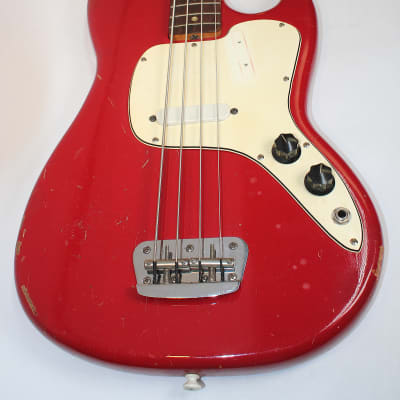 Fender Musicmaster Bass • 1973 • Dakota Red • Very Good Cond image 6