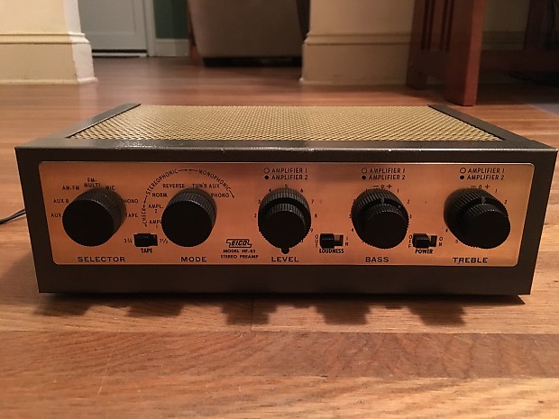 Eico HF-85 Stereo Vacuum Tube Preamplifier 12AX7