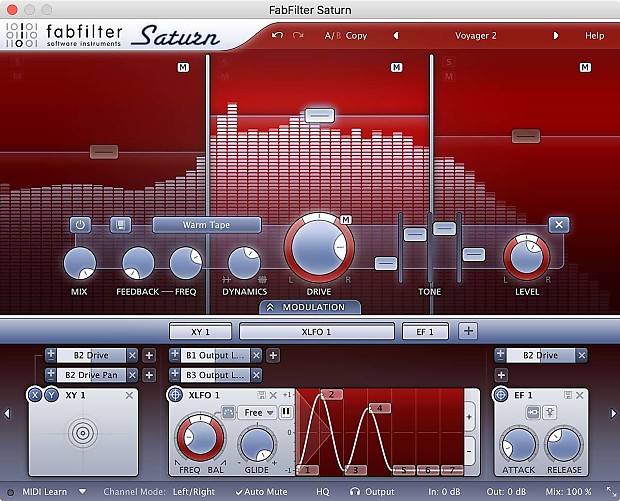 FabFilter Saturn Saturation and Distortion image 1