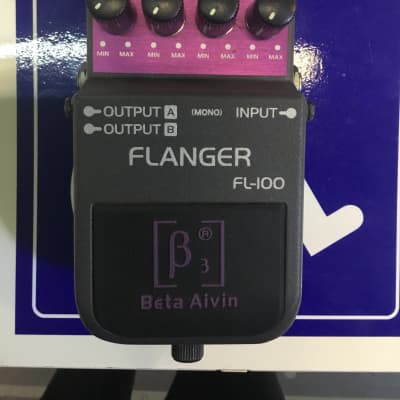 Reverb.com listing, price, conditions, and images for beta-aivin-fl-100-flanger-pedal